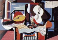 Picasso, Pablo - mandolin and guitar